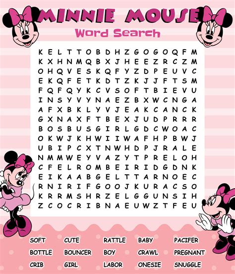 mickey mouse dog crossword|minnie mouse word images.